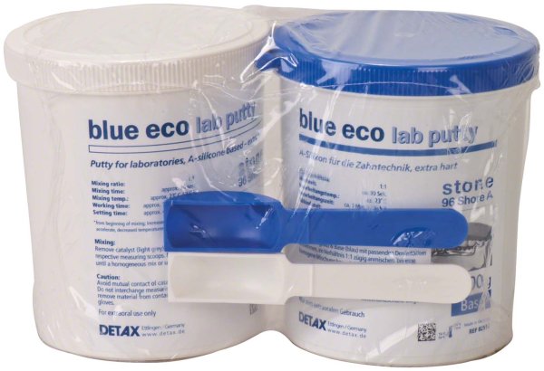 blue eco stone **Ecopackung** 1,4 kg Base, 1,4 kg Katalysator, 2 Dosierlöffel