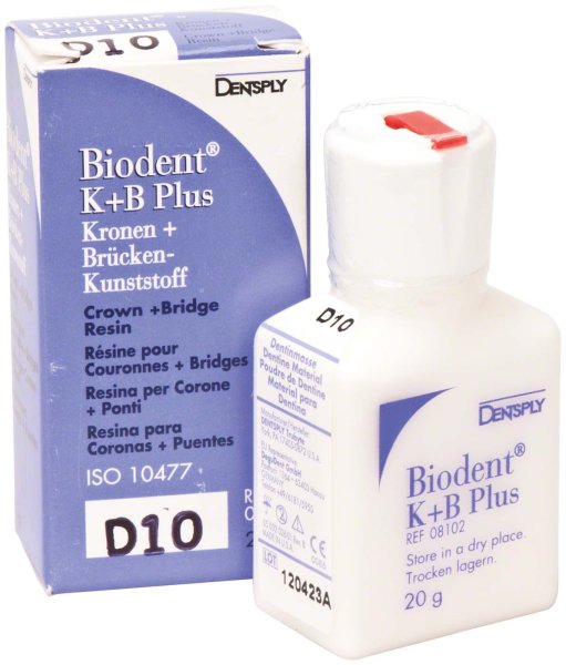 Biodent® K+B Plus Massen 20 g Pulver dentin 10