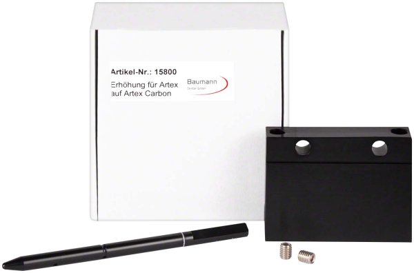 Artikulatorerhöhung für Artex 116 mm auf 126 mm