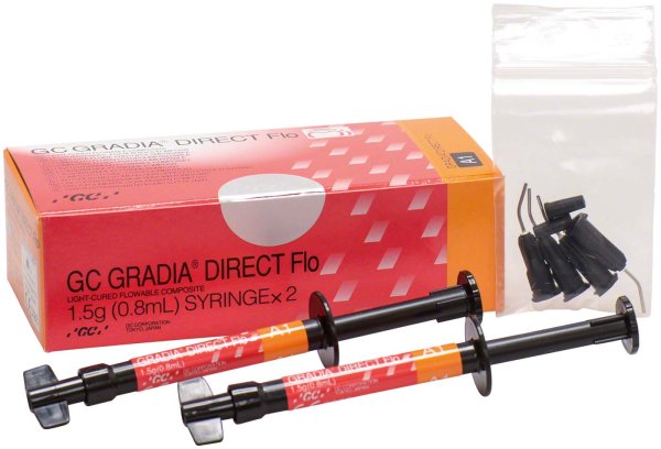 GC GRADIA® DIRECT Flo 2 x 1,5 g Spritze A1