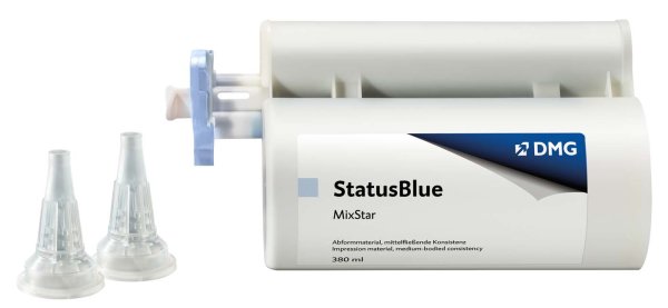 StatusBlue Mixstar **Vorteilspackung** 5 x 380 ml Doppelkartusche, 50 Mixstar-Tips