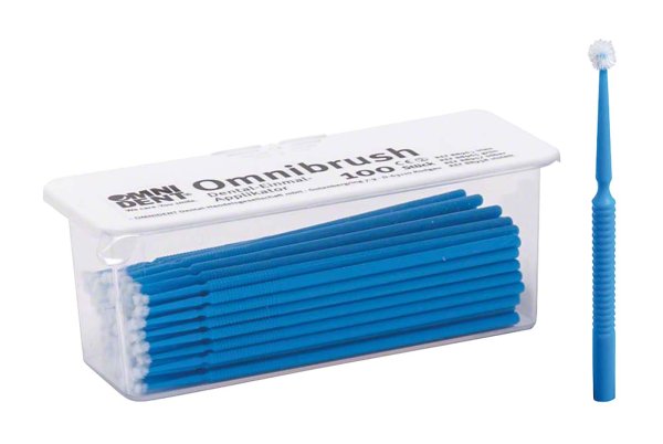Omnibrush 100 Stück blau