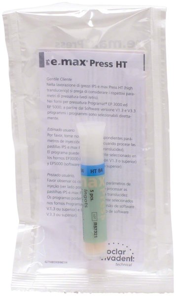 IPS e.max® Press 5 Rohlinge HT B4