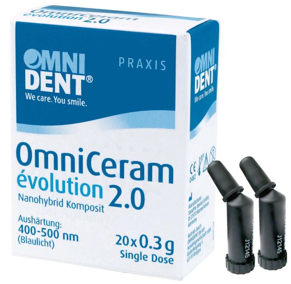 OmniCeram évolution 2.0 20 x 0,3 g Single Dose B1