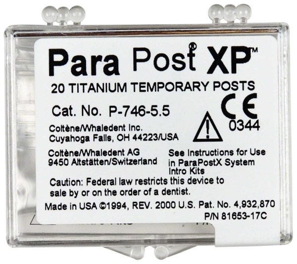 ParaPost® XP™ Temporärstifte 20 Stück Gr. 5,5