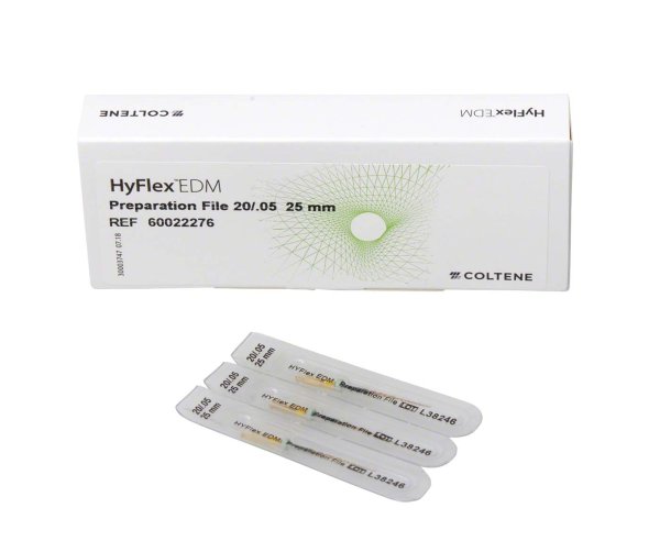 HyFlex™ EDM NiTi-Feilen 3 Prep Feilen 25 mm, Taper.05 ISO 020