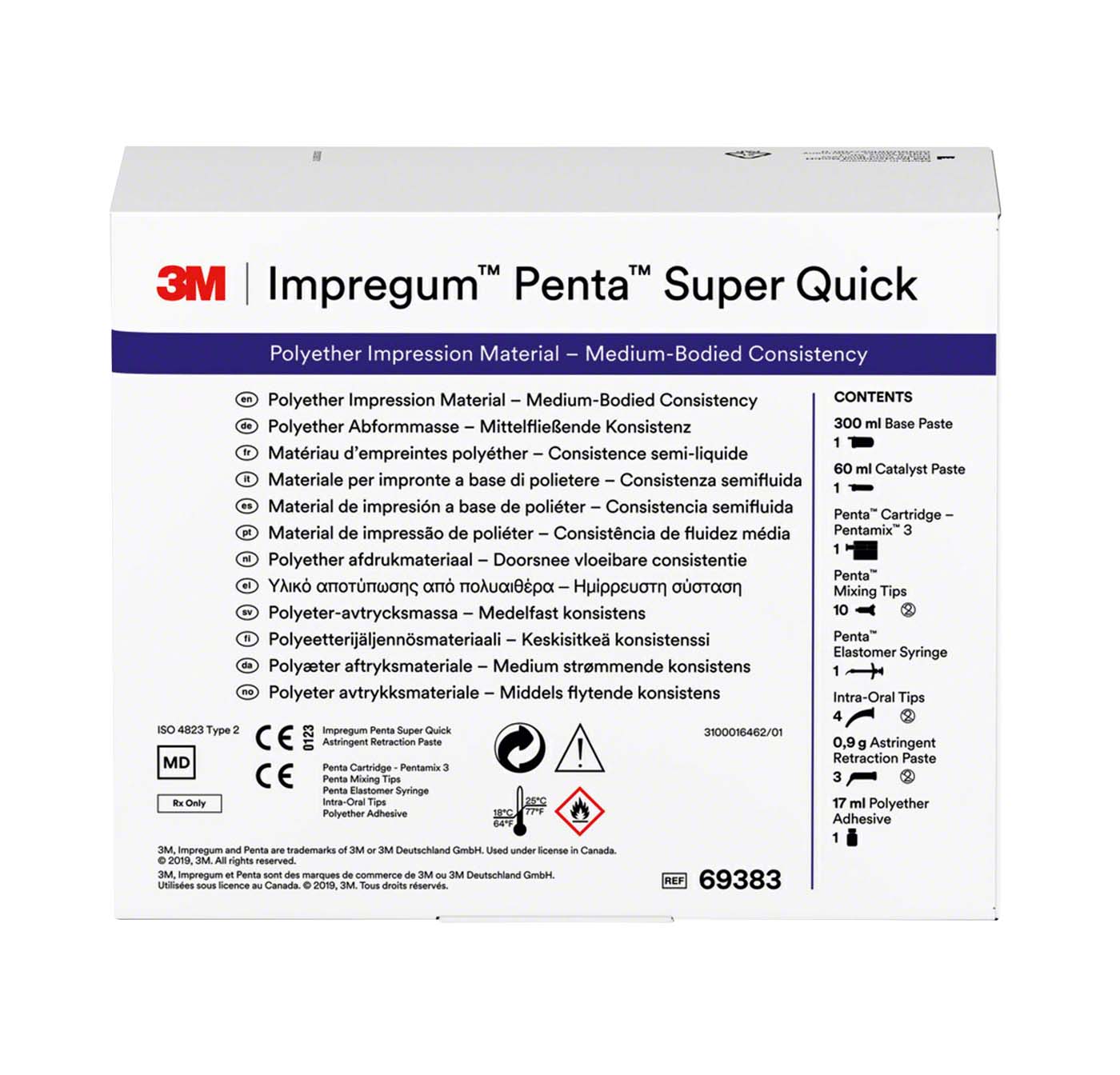 Impregum™ Penta™ Super Quick **Intro Kit** Medium Body Polyether