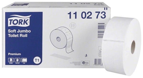 TORK® Jumbo Toilettenpapier 6 Rollen 2-lagig, weich