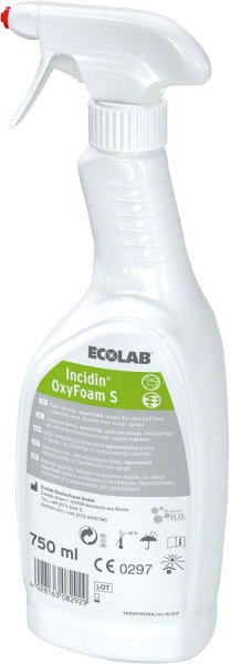 Incidin™ Oxy Foam S **Karton** 6 x 750 ml Sprühflasche