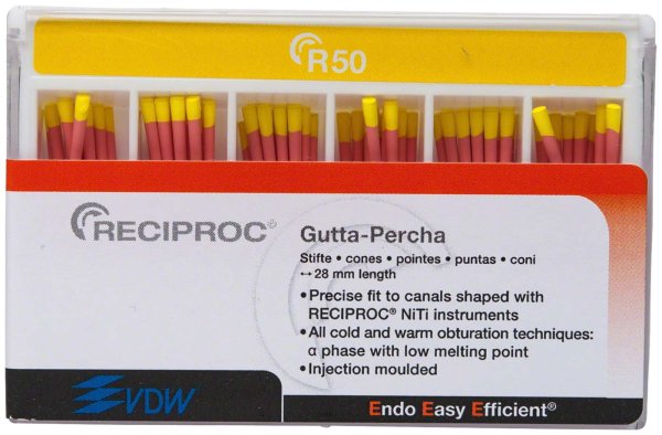 RECIPROC® Guttapercha 60 Stück ISO 050 | Instrumenten-Systeme für die ...