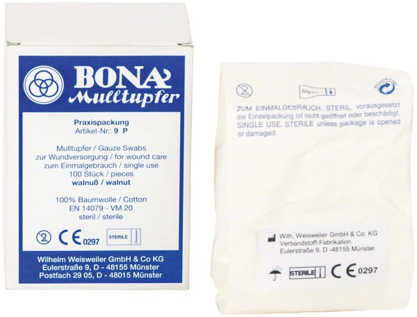 BONA Mulltupfer **Praxispack** 100 Stück Walnuss