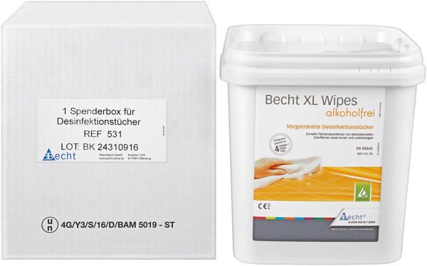 XL Wipes plus alkoholfrei Spenderbox leer