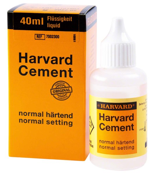 Harvard Cement normal härtend Flüssigkeit 40 ml Flüssigkeit