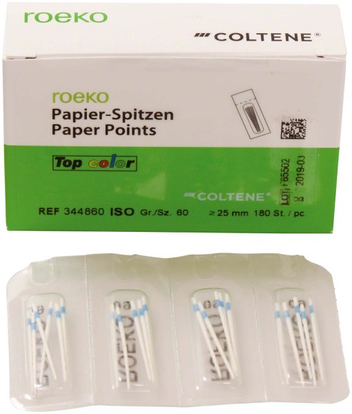 roeko Papier Spitzen Top color **Cellpackung** 180 Stück ISO 060