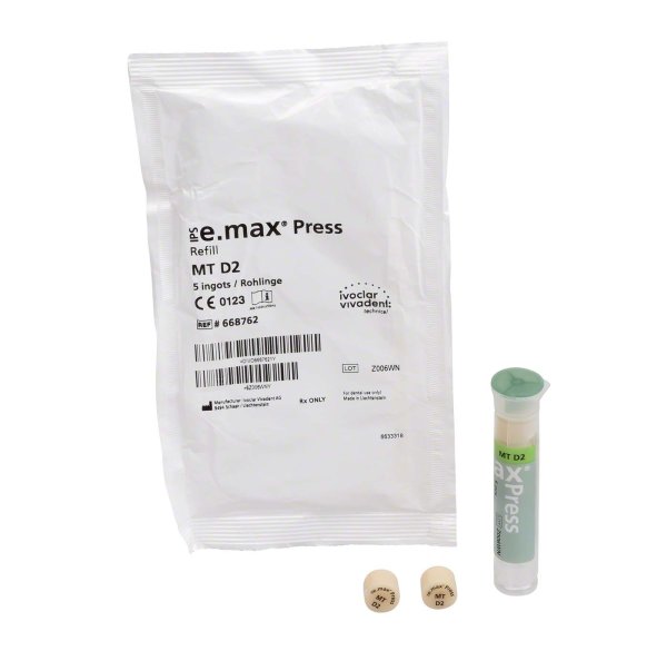 IPS e.max® Press MT 5 Stück D2 MT