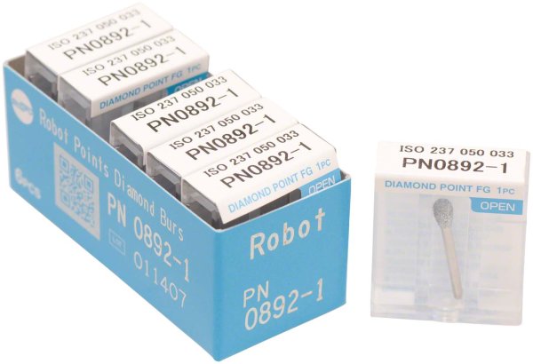 Robot Points FG 6 Stück FG, Figur Birne, 5 mm, ISO 033