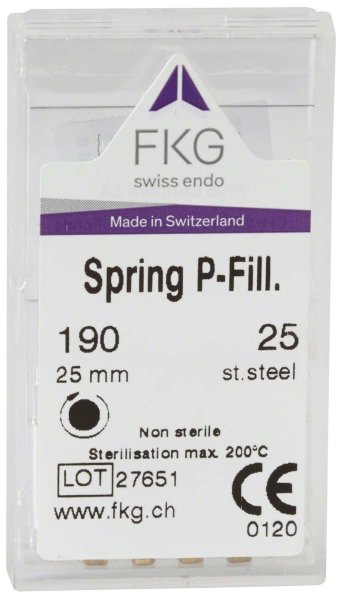 FKG Feder-Pastenstopfer 4 Stück 25 mm ISO 025