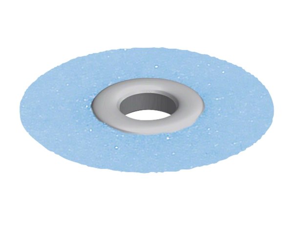 EVE FLEXI - D 100 Stück unmontiert, blau grob, Figur Scheibe, 10 x 0,21 mm