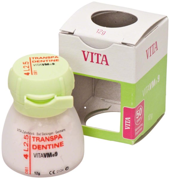 VITA VM® 9 3D-MASTER® 12 g Pulver transpa dentine 4L2.5
