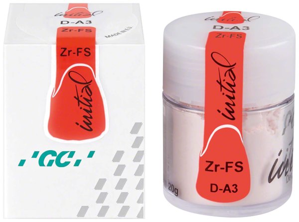 GC Initial™ Zr-FS 20 g Pulver dentin D-A3