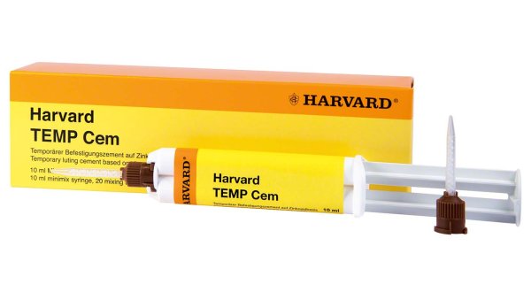 Harvard TEMP Cem 10 ml Harvardmix-Spritze, 20 Mischkanülen