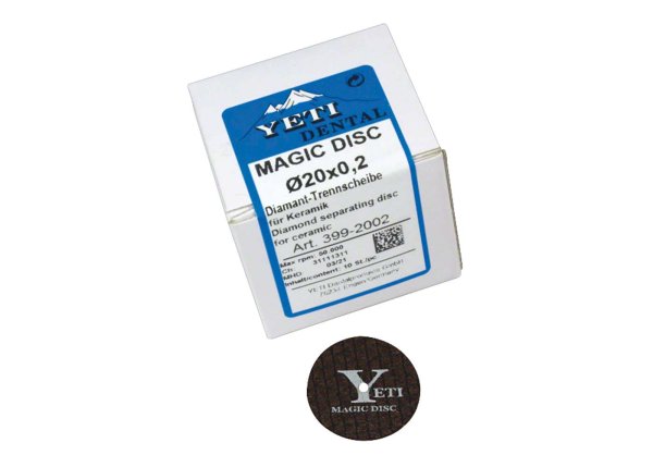 Magic Disc 15 Stück, ultradünn, glasfaserverstärkt, Ø 20 mm x 0,2 mm