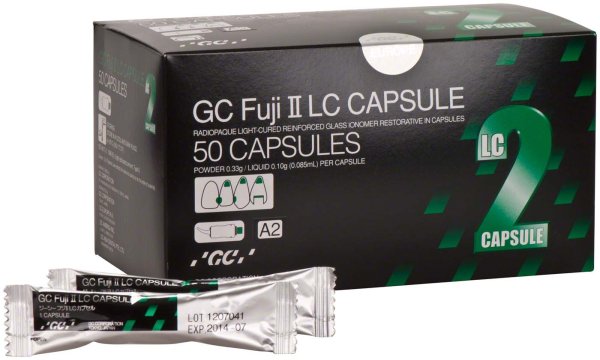 GC Fuji® II LC Capsule Improved 50 Kapseln A2