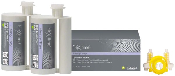 Flexitime® Dynamix 2 x 380 ml Doppelkartusche Heavy Tray, Zubehör