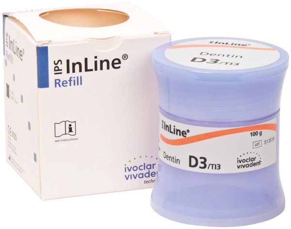 IPS InLine® 100 g Pulver dentin A-D D3