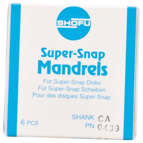 Super-Snap® Mandrels 6 Stück RA