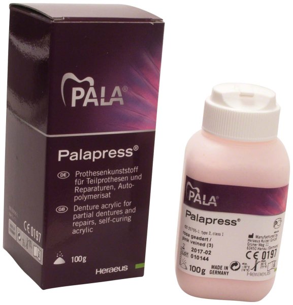 Palapress® 100 g Pulver rosa geadert