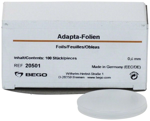 Adapta 100 Adapta-Folien 0,6 mm