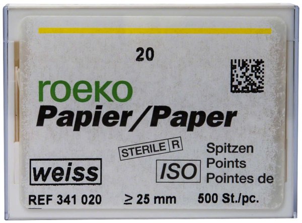 roeko Papier Spitzen weiss 500 Stück ISO 020