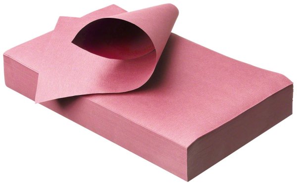 Dental Tray-Einlagen **Karton** 10 x 250 Stück 18 x 28 cm, rosa