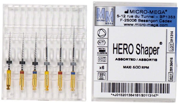 HERO Shaper® Classic 6 Stück 21 mm, 4 %, ISO 030