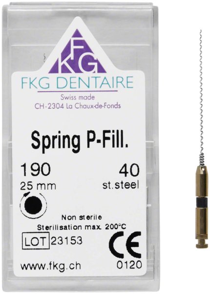 FKG Feder-Pastenstopfer 4 Stück 25 mm ISO 040