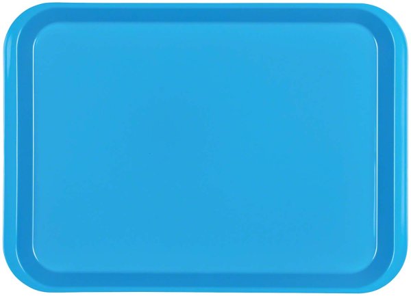 B-Lok Tray Tray 34 x 24,5 x 2,2 cm, ohne Einteilung neonblau