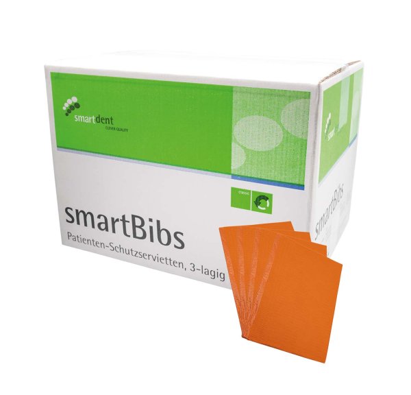 smartBibs **Karton** 500 Stück orange