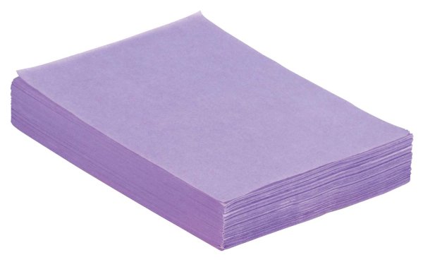 Monoart® Traypapier für Normtrays **Blisterpackung** 250 Stück 18 x 28 cm, lila