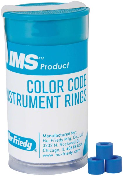 IMS Farbkodierungsringe mini 50 Stück IMS-1288 , blau