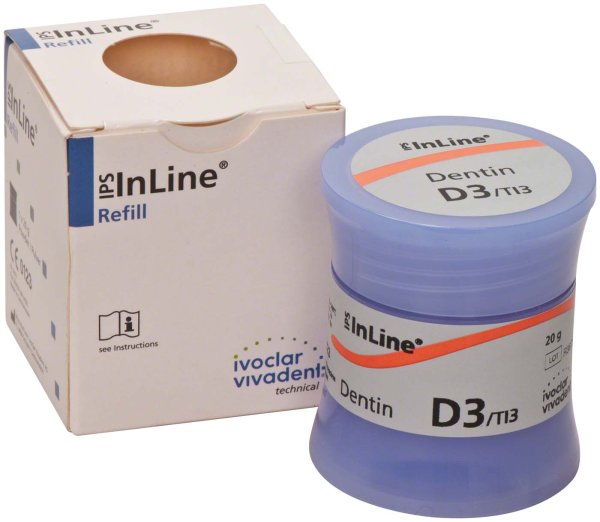 IPS InLine® 20 g Pulver dentin D3