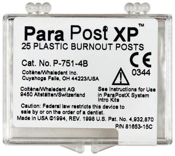 ParaPost® XP™ Ausbrennstifte **Bulkpackung** 25 Stück Ø 1 mm