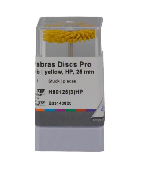 HABRAS Disc Pro 25 mm gelb grob