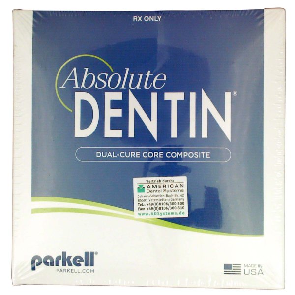 Absolute Dentin 110 g Kartusche artic white