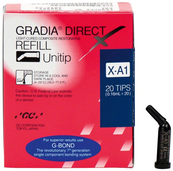 GC GRADIA® DIRECT 20 x 0,3 g Unitip X-A1