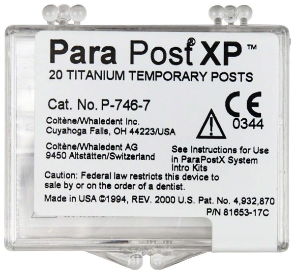 ParaPost® XP™ Temporärstifte 20 Stück Gr. 7