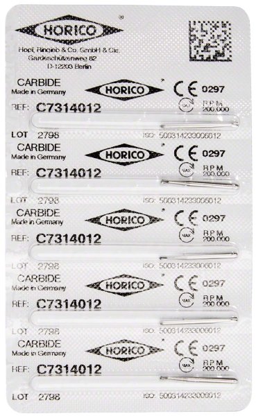 HM-Bohrer C7 5 Stück FG, Figur 233, ISO 012