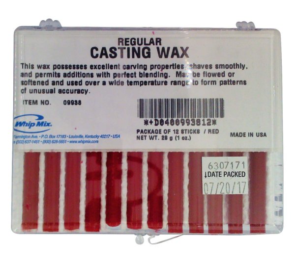 Casting Wax 12 Sticks rot