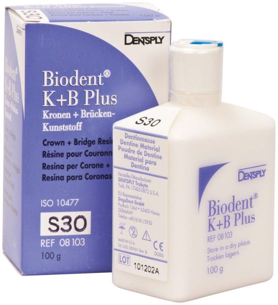 Biodent® K+B Plus Massen 100 g Pulver schmelz 30