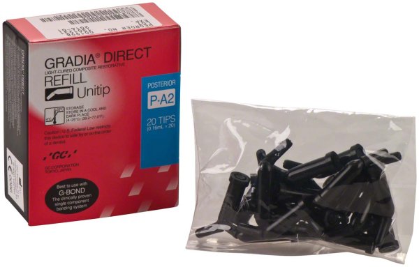 GC GRADIA® DIRECT 20 x 0,24 g Unitip Posterior A2